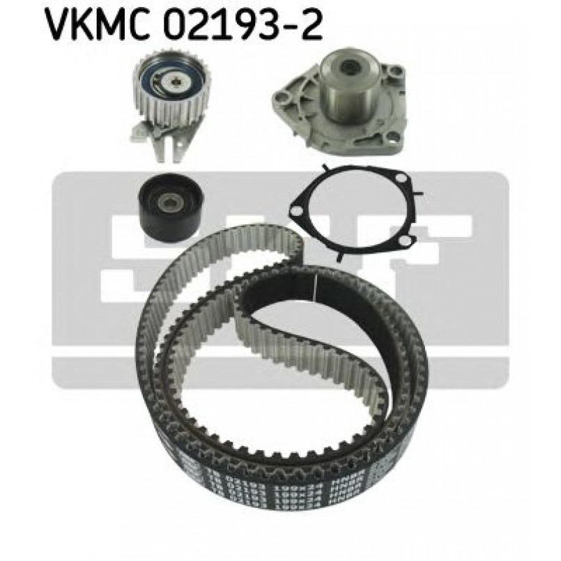 VKMC 02193-2 SKF - Насос охолоджуючої рідини + комплект зубчатого ремня